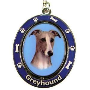  Spinning Greyhound Key Chain
