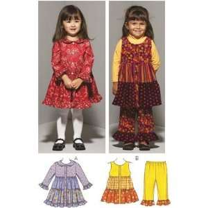  Kwik Sew Tiered Dresses & Pants Pattern By The Each Arts 