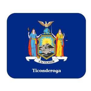  US State Flag   Ticonderoga, New York (NY) Mouse Pad 