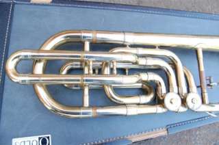 Olds Elkhart IND Bass Trombone Double Rotor Ready to Play  