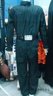Star Wars Prop Tie Fighter Pilot Flightsuit+belt+gloves  