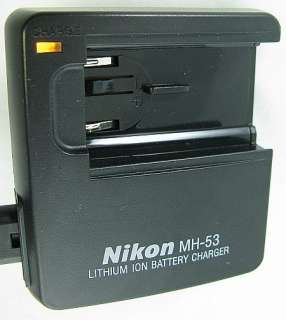 Nikon MH 53 Battery Charger + Power Cord AS IS  