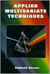   Techniques, (0471310646), Subhash Sharma, Textbooks   