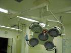 Heraeus 2003/2005 double ceiling mount surgery light  