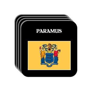  US State Flag   PARAMUS, New Jersey (NJ) Set of 4 Mini 