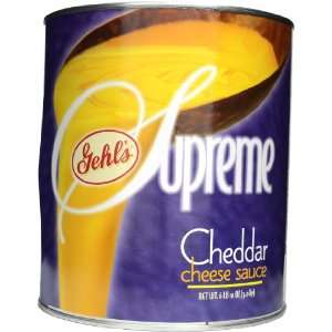 Gehls Supreme Cheddar Cheese Sauce, 106 Ounce  Grocery 