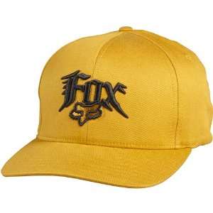 Fox Racing Society Mens Flexfit Sportswear Hat/Cap   Color Mustard 