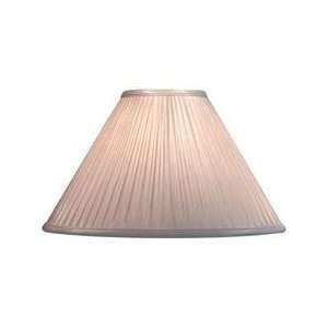 Large Empire Lampshade with Wave Pleating from Destination Lighting
