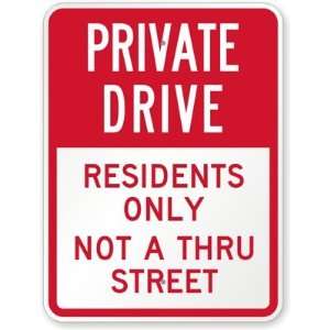  Private Drive   Residents Only Not A Thru Street Engineer 