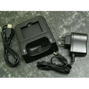  6284P018 2in1 Cradle Charger Docking for HTC Wizard 200/I 
