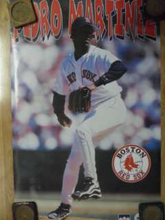 MLB Baseball Poster Pedro Martinez Boston Red Sox  