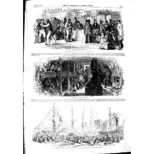  1851 IRELAND EMIGRANTS CORK SHIP NIMROD ATHLONE