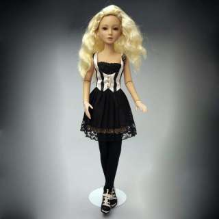   Black Vintage OUTFIT for 16 BALL Jointed DELILAH Noir DOLL  