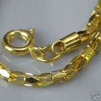 Gold Plated DIAMOND LINK ROPE NECKLACE 2.4mm Thick 24  