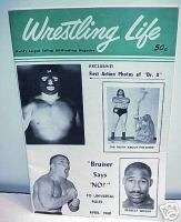 60 Wrestling Life Bruiser Bearcat Wright Sheik Magazine  