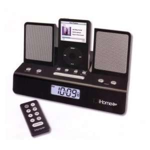 iPod Portable Alarm Clock Blk Electronics