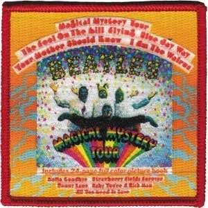 the beatles the beatles magical mystery tour logo patch new beatles 