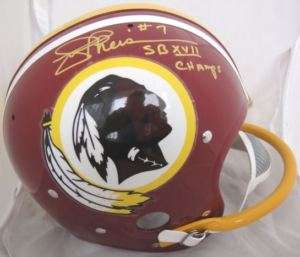 Joe Theismann Signed Redskins Full Size RK Helmet JSA  