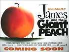 James and the Giant Peach   UK Cinema Quad Poster