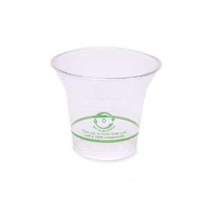 Bgreens 100% Biodegradable, 100% Compostable 5 oz Corn PLA Cold Cup 