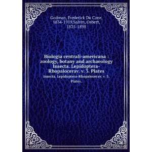 Biologia centrali americana  zoology, botany and archaeology. Insecta 