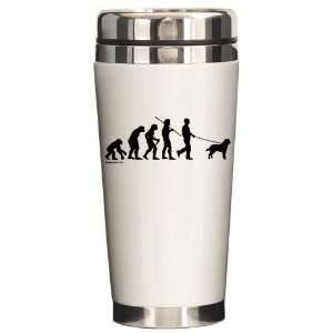  Lab Evolution Funny Ceramic Travel Mug by  