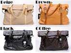   PU Leather Large Handbags Weekend Bags Shoulder Bags AP121c  