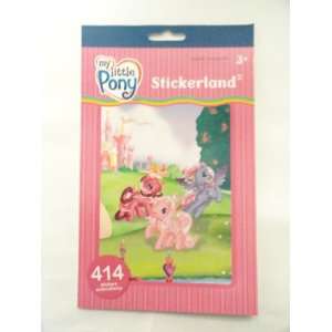  My Little Pony Stickerland 414 Stickers Toys & Games
