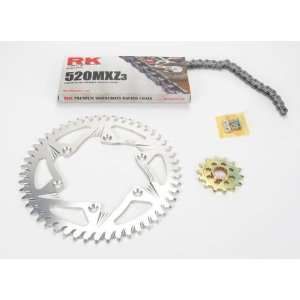  RK Chain and Sprocket Kit w/ Non Gold Chain 3042 058Z 
