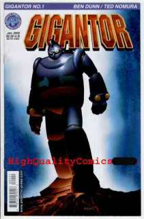 GIGANTOR #1, Space Age Robot,2000,Manja, Ben Dunn, VFN+  