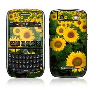  BlackBerry Curve 8900 Decal Skin   Sun Flowers Everything 