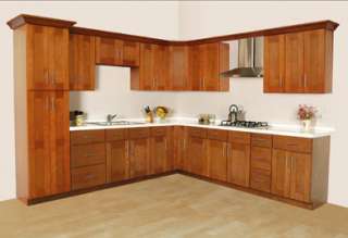 Cinnamon Shaker 10x10 RTA Kitchen Cabinet Furniture  