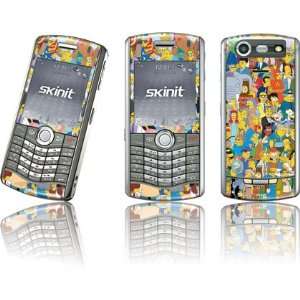  The Simpsons Cast skin for BlackBerry Pearl 8130 
