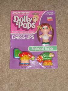 1982 Knickerbocker Dolly Pops School Time RARE  