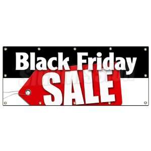 48x120 BLACK FRIDAY SALE BANNER SIGN special discounts save huge low 