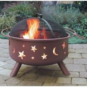   283XX Big Sky Stars and Moon Fire Pit Finish Black Toys & Games