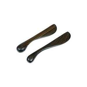  NOVICA Wood spreaders, Peten Delicatessen (pair)