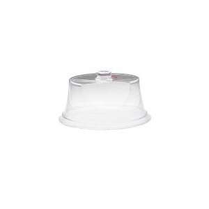 Cal Mil 302 15   15 in Turn N Serve Colonial Cover, Clear Acrylic 