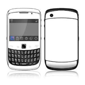  BlackBerry Curve 3G 9300 Decal Skin   Simply White 