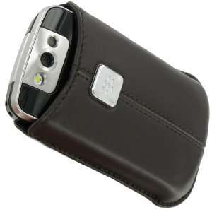  BlackBerry Pearl Flip Leather Pocket Case (Brown 