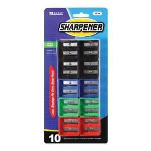  Bazic Dual Blade Square Sharpener, 10 per Pack (Case of 24 