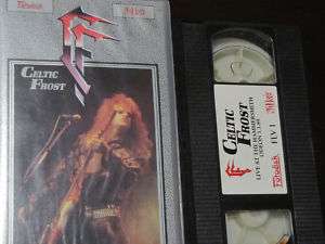 Celtic Frost live at Hammersmith Odeon VHS  