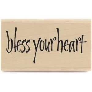  Bless Your Heart   Rubber Stamps Arts, Crafts & Sewing