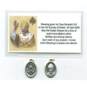  Blessed Pope John Paul II and St Peters Medal Blessed by 