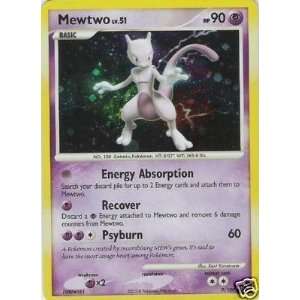  Mewtwo 9/100 Rare Holo Majestic Dawn Pokemon Toys & Games
