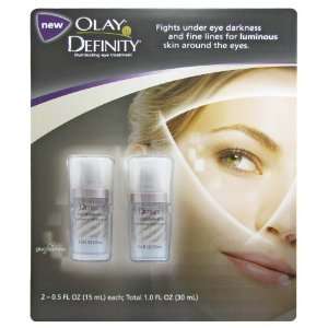 Olay Definity Illuminating Eye Treatment (Pack of 2   0.5 fl oz (15 ml 