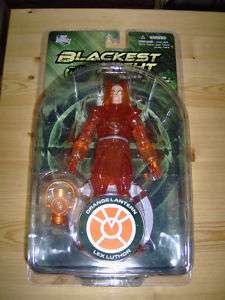 Blackest Night Orange Lantern Lex Luthor Action Figure  