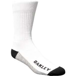  Oakley O Sports Blocked Crew Socks / White / Size 7 9 