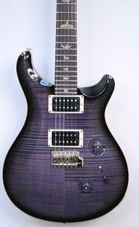   Smith PRS Custom 24 Electric Guitar, Purple Figured Top, Case Included