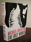 1st/1st Edition THE LOST WORLD Michael Crichton JURASSI